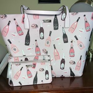 Kate Spade Large Tote with Clutch